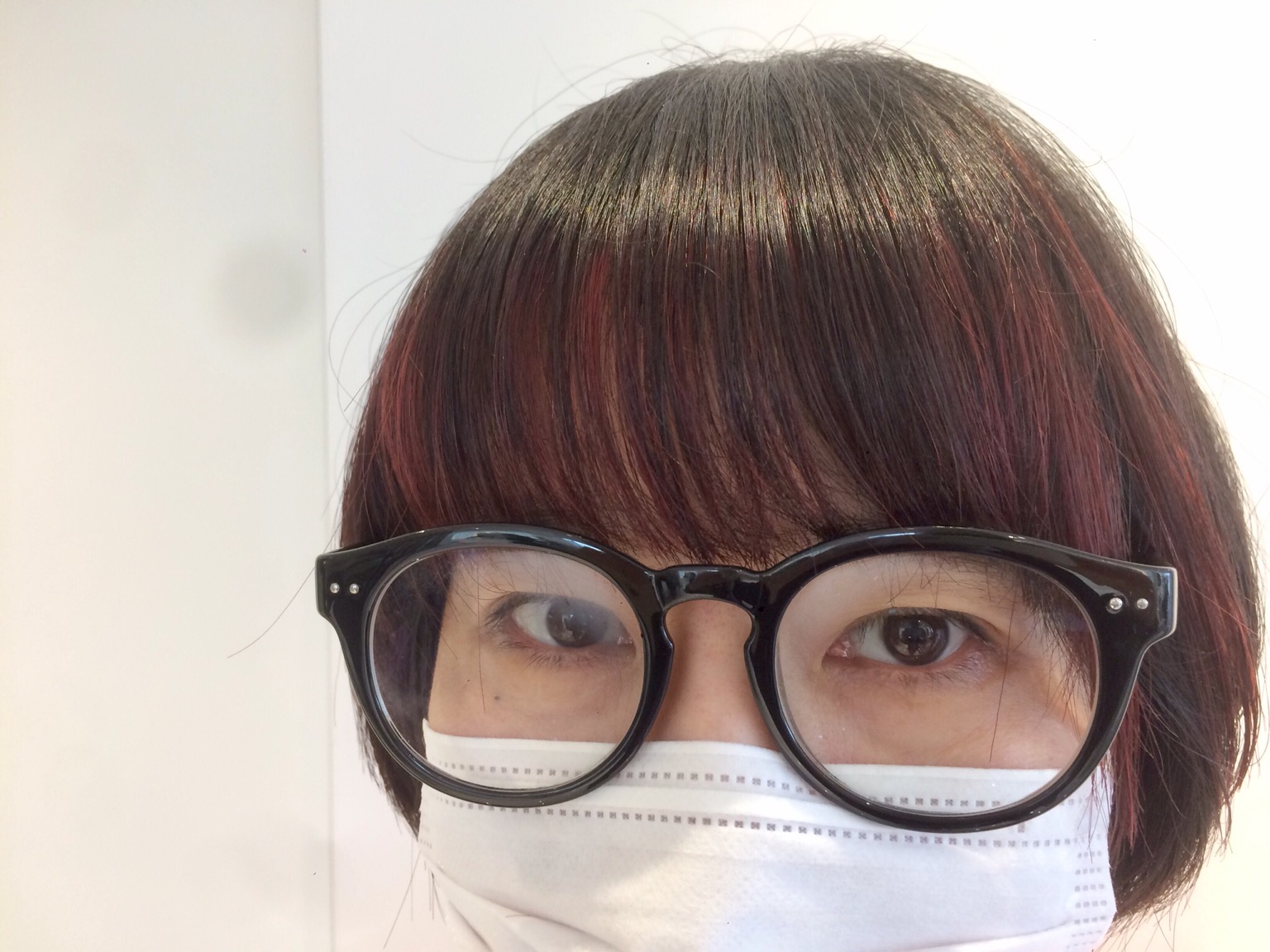 マスクにメガネが映える髪型 Za Za Aoyama 美容院 美容室 ヘアサロンならza Za ザザ